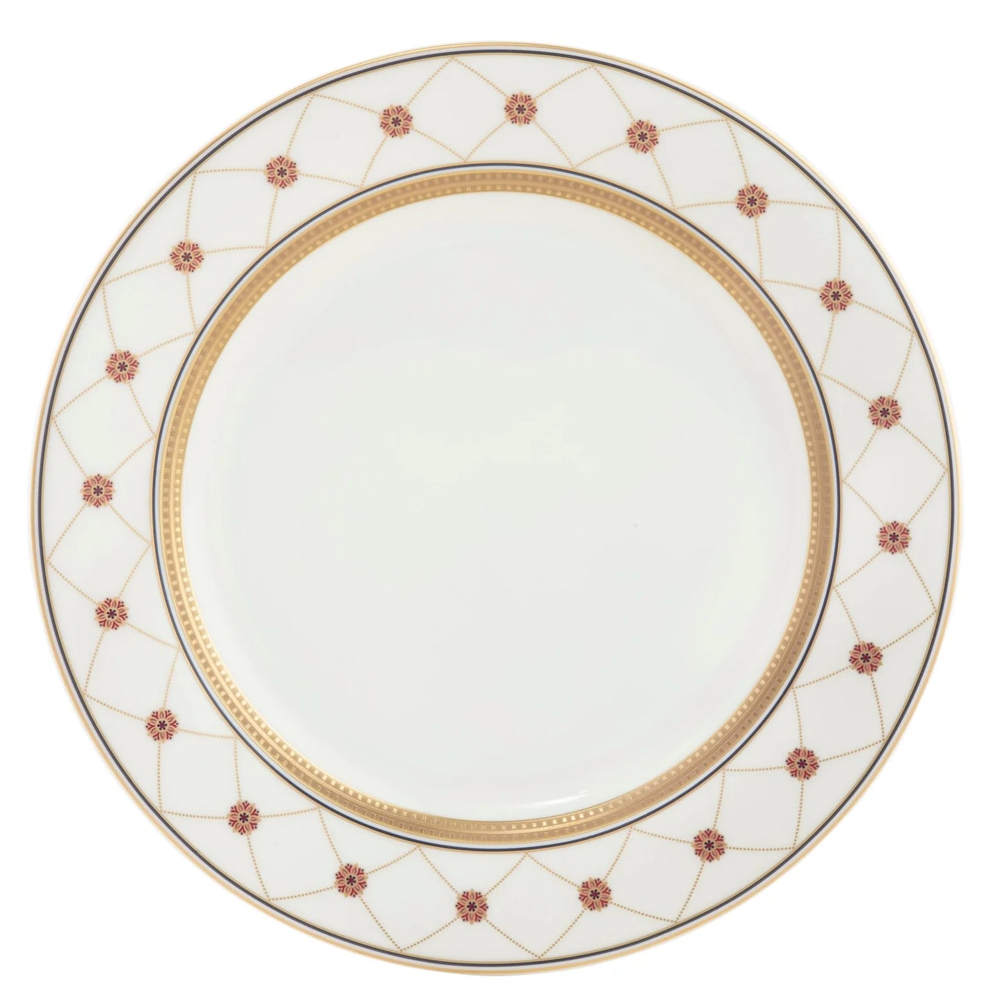 Katarina White Dinner Plate