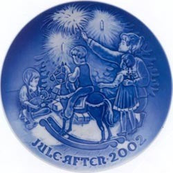 Christmas Plate 2002