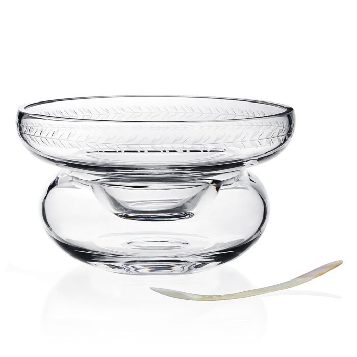Ada Caviar/ Seafood Server With Spoon