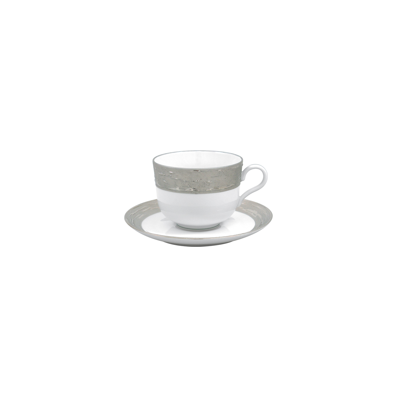Argentatus Tea Cup & Saucer