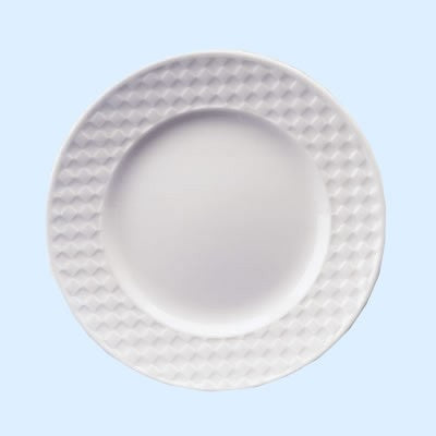 Checkerboard Night & Day Bread & Butter Plate 6"