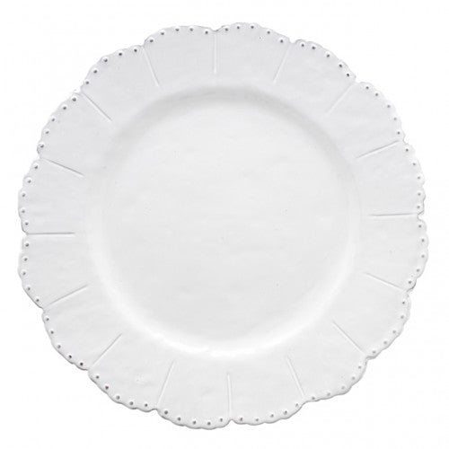 Bella Bianca Beaded Dinner Plate 70% OFF