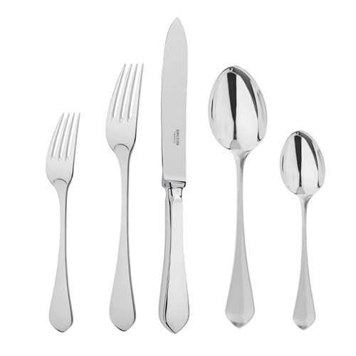 Citeaux Stainless Steel 5-Piece Place Setting