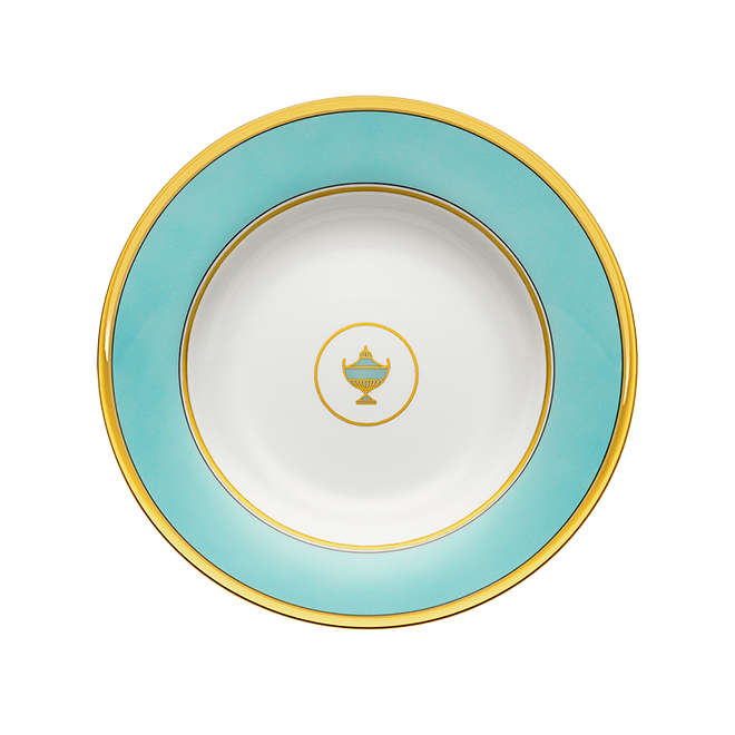 Contessa Soup Plate Indaco