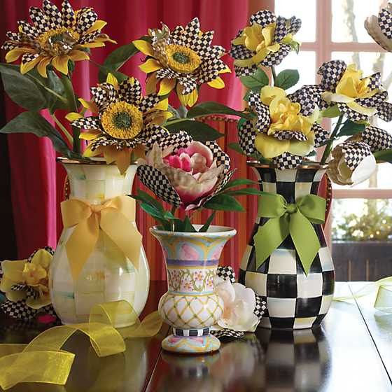 Courtly Check Peony- Pink