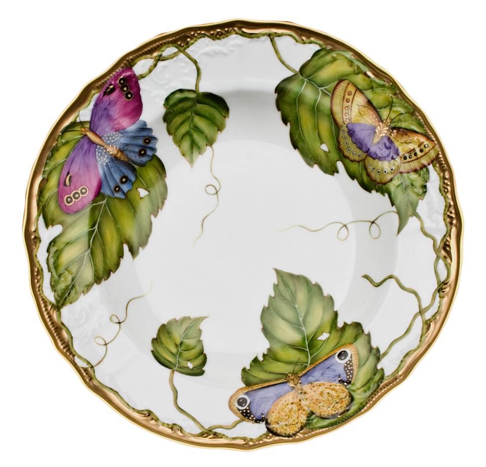 Exotic Butterflies Rim Soup
