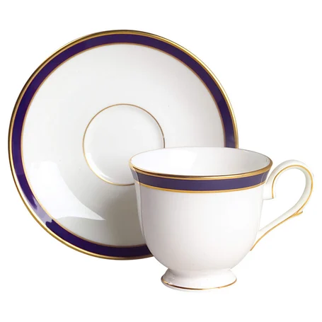 Federal Cobalt Tea Saucer