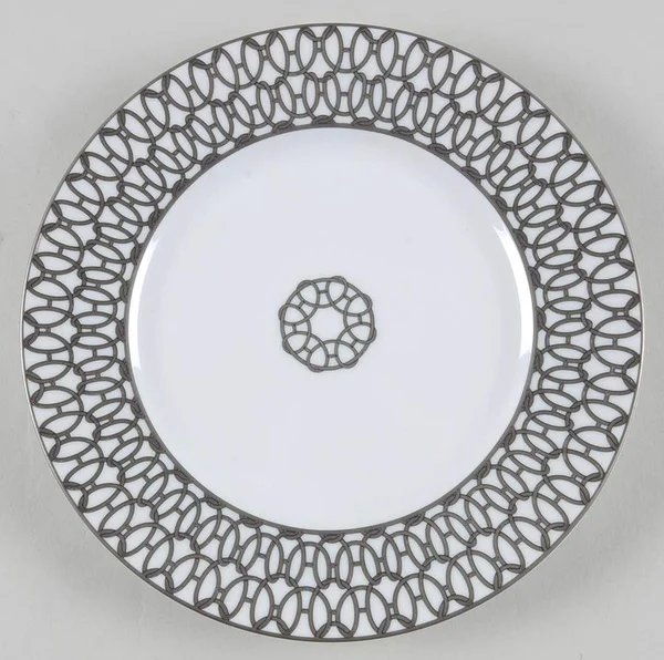 Fil d'Argent White Dessert Plate