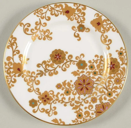 Floral Majesty Bread & Butter Plate