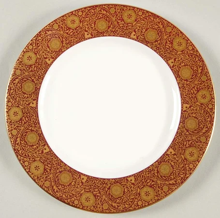 Floral Majesty Salad Plate