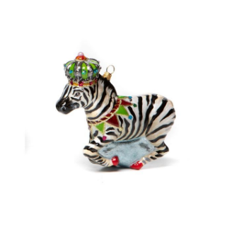 Glass Ornament - a Different Stripe