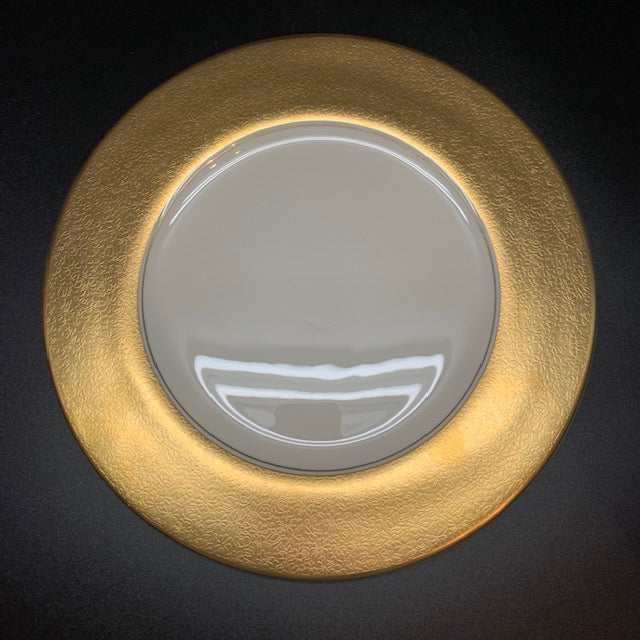 Baroque Gold Service Plate
