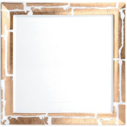 Gold Leaf Wallis Square Salad Plate