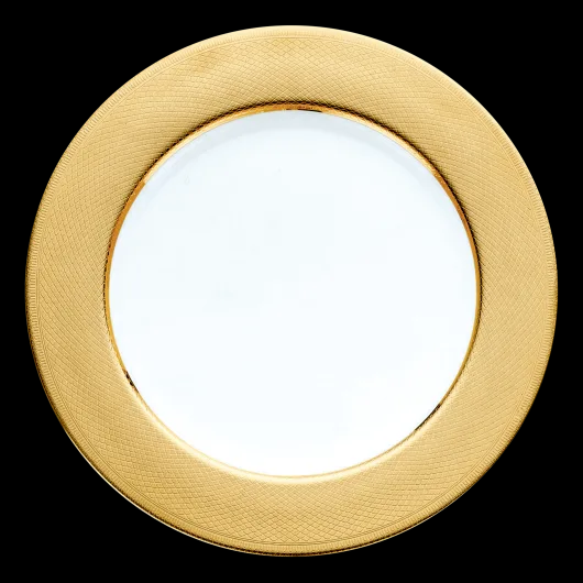 Guilloche Or Charger