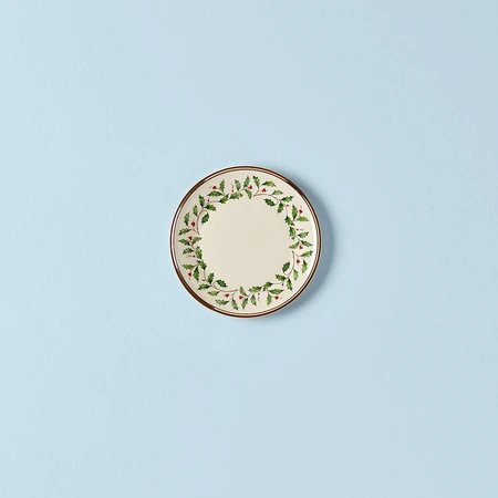 Holiday Bread & Butter Plate