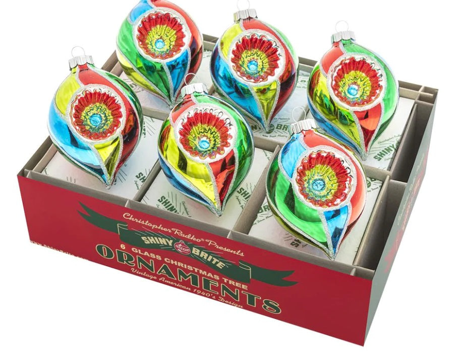 Holiday Splendor 6 Count 3.25" Decorated Reflector Tulips