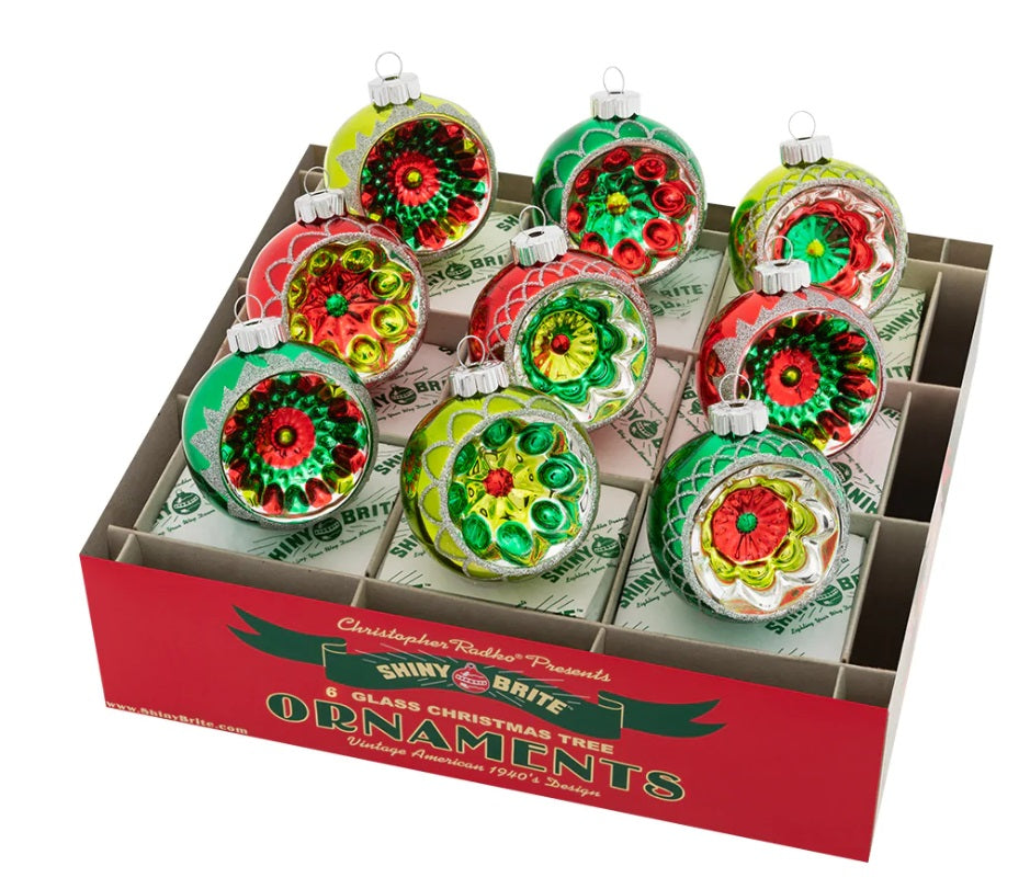 Holiday Splendor 9 Count 2.5" Reflector Rounds