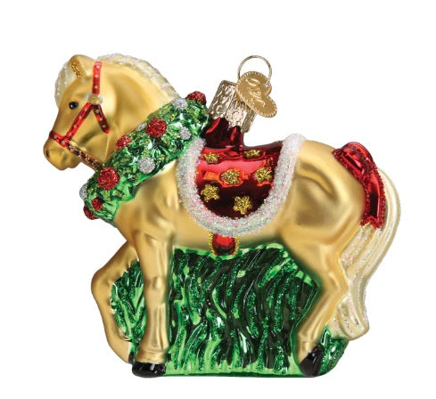 Horse With Wreath