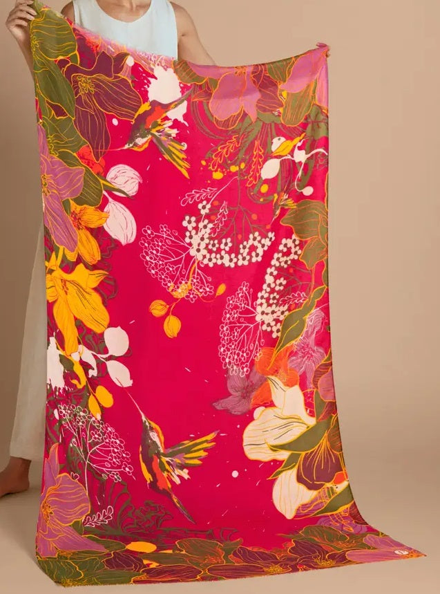 Hovering Hummingbird Scarf