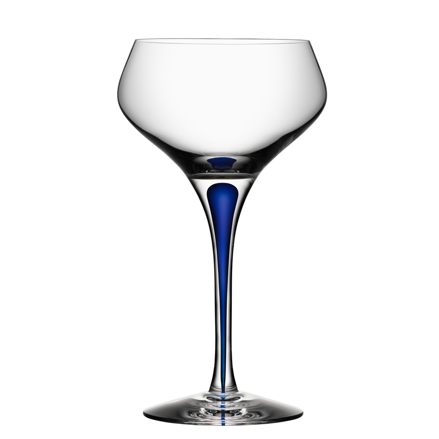Intermezzo Blue Champagne Coupe