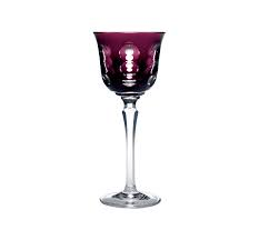 Kawali Purple Crystal Wine Glass