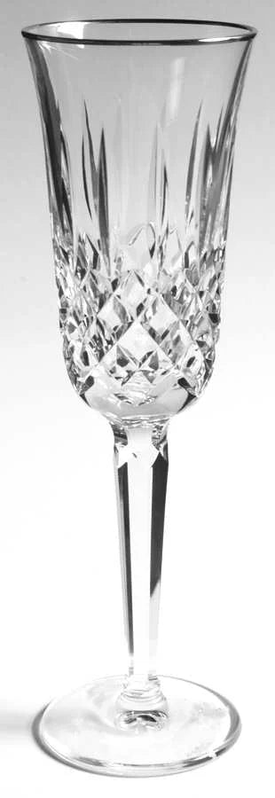 Kelsey Platinum Champagne Flute