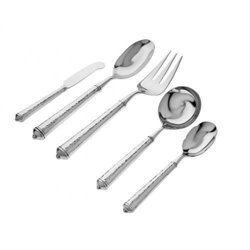 Leopardo Stainless 5 Piece Hostess Set