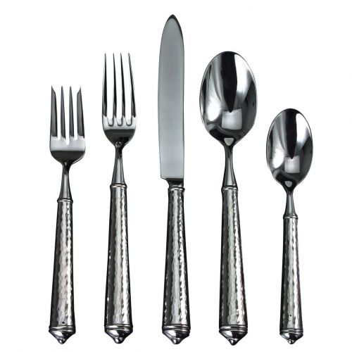 Leopardo Stainless 5 Piece Place Setting