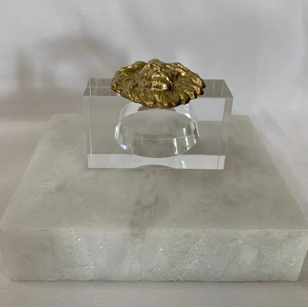 Lion Napkin Ring Set of 4 70% OFF