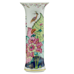 Tobacco Leaf Trumpet Vase