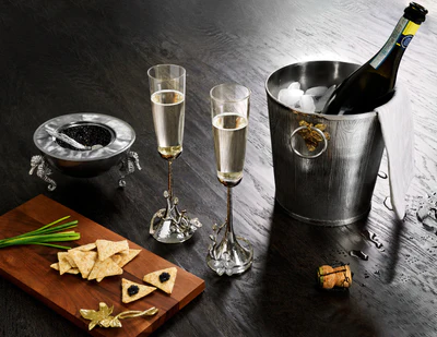 Ocean Reef Caviar Dish W/Spoon