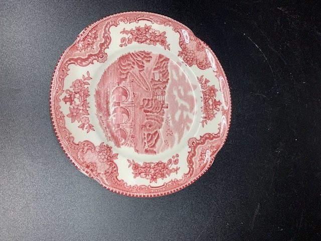 Old Britain Castles Pink Bread & Butter Plate