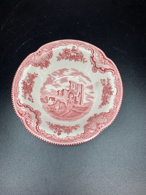 Old Britain Castles Pink Soup/Cereal Bowl