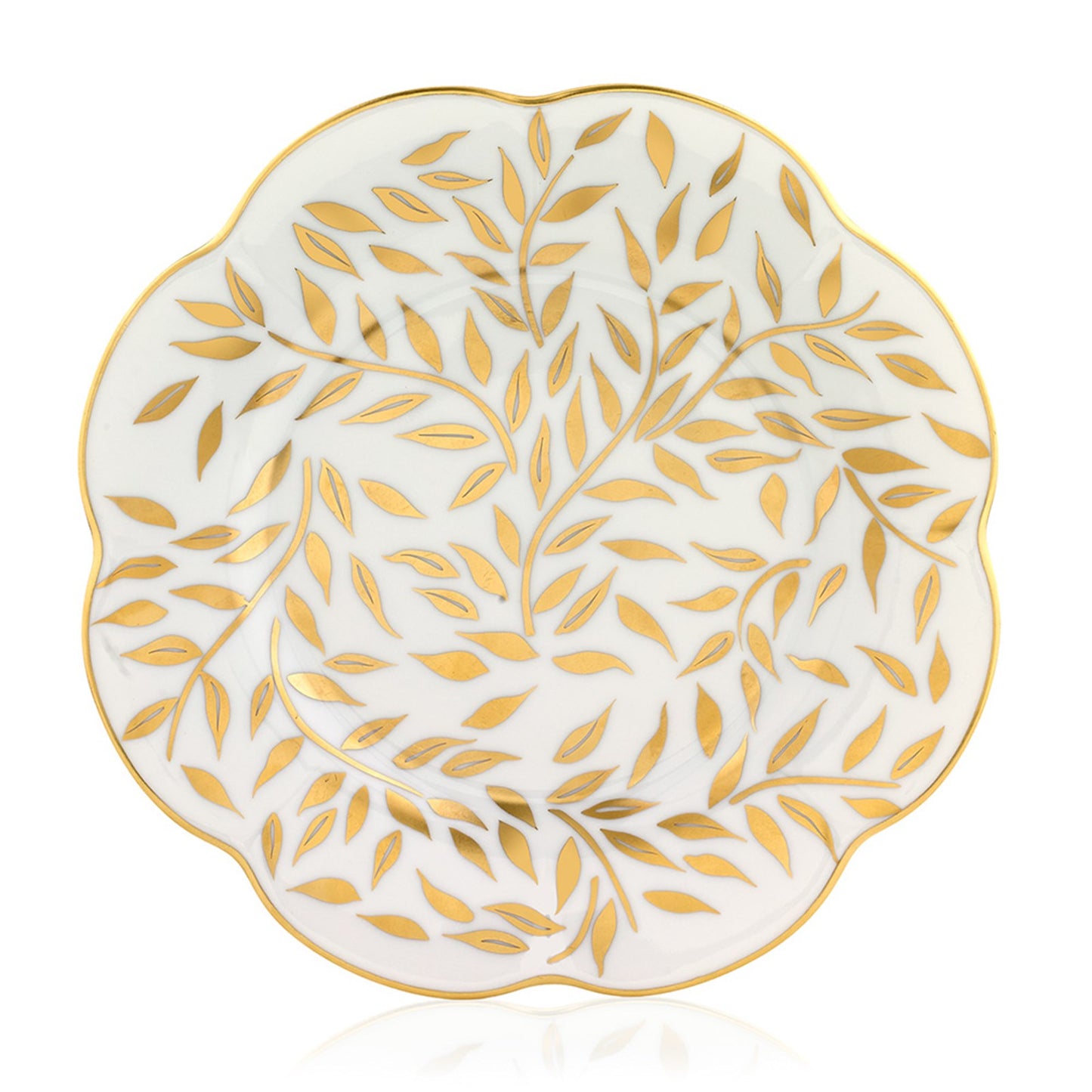 Olivier Gold Dessert Plate