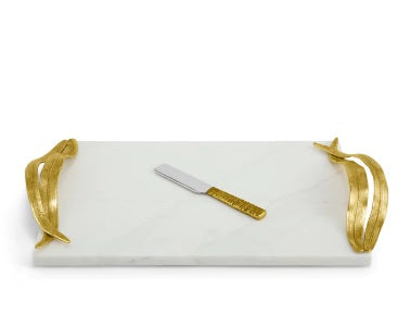 Palm Cheese Board w/ Knife
