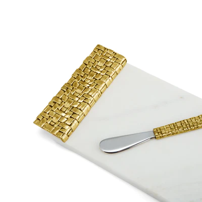 Palm Cheese Board w/ Spreader