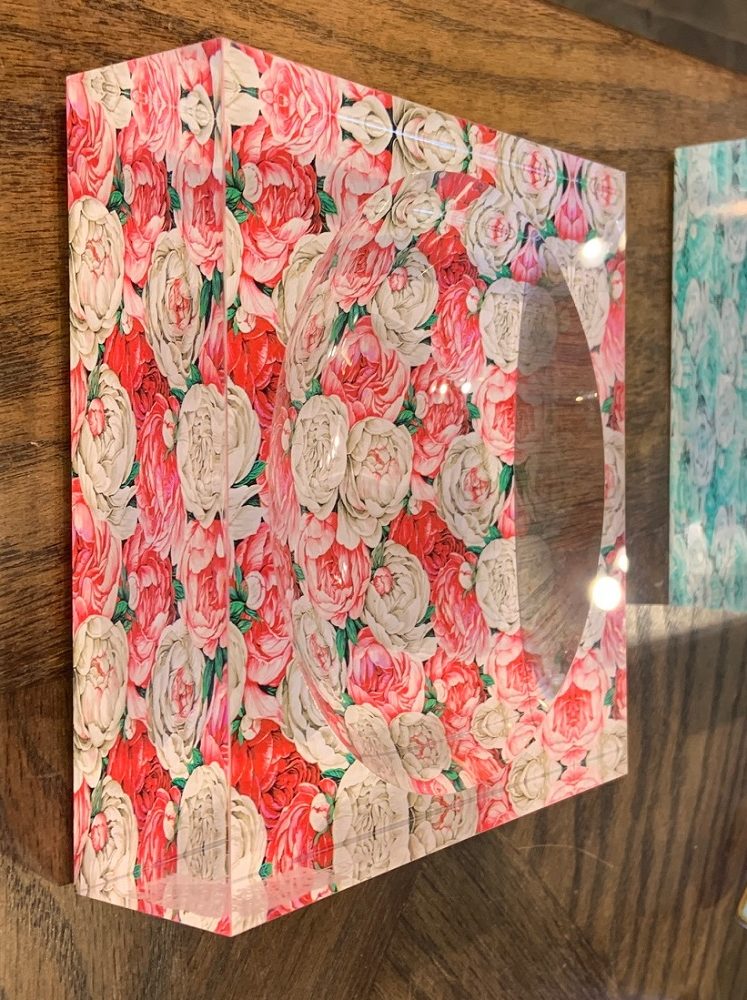 Peony Passion Joyful Acrylic Candy Dish 70% OFF