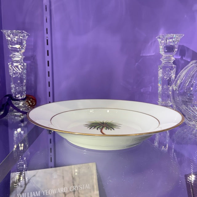 Palm Soup Plate Motif #2
