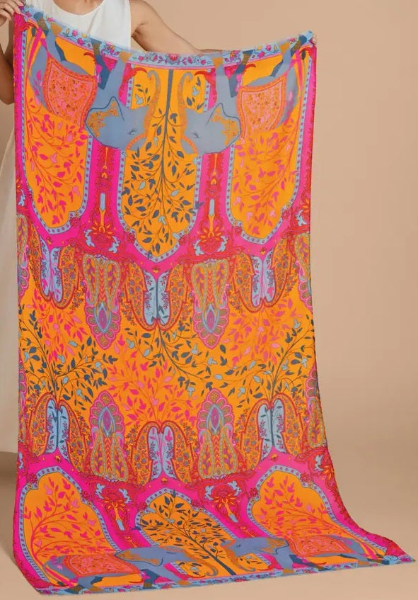 Regal Elephant Scarf