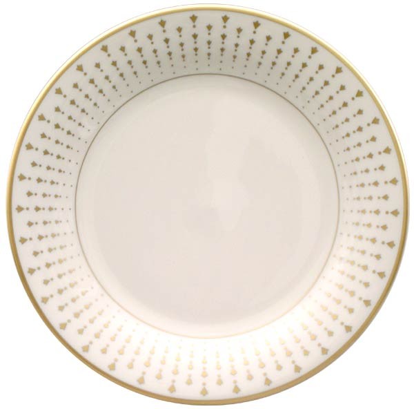 Constellation Gold Ivory Salad Plate