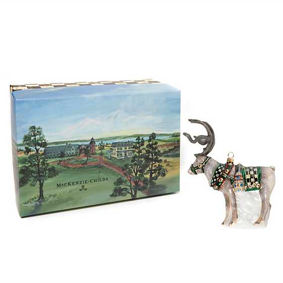 Santa's Reindeer Ornament