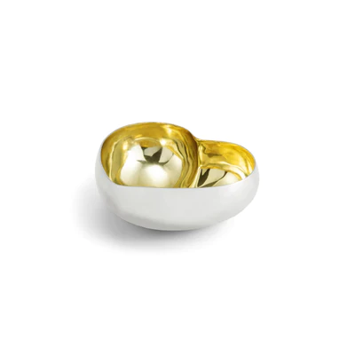 Small Gold Heart Dish