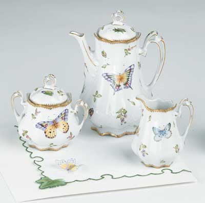 Spring in Budapest Three Piece Coffee Set