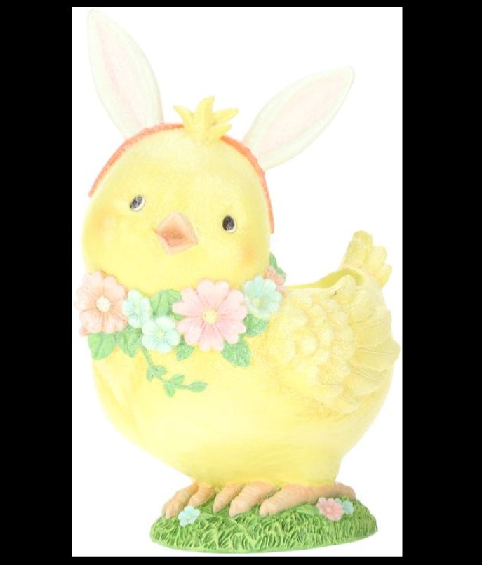 Standing Chick Planter 12"
