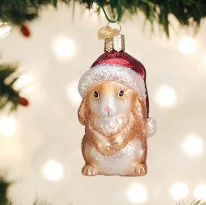 Standing Christmas Bunny