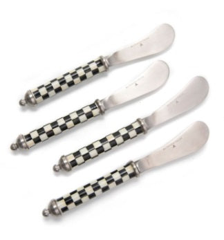 Supper Club Spreaders Set - courtly check