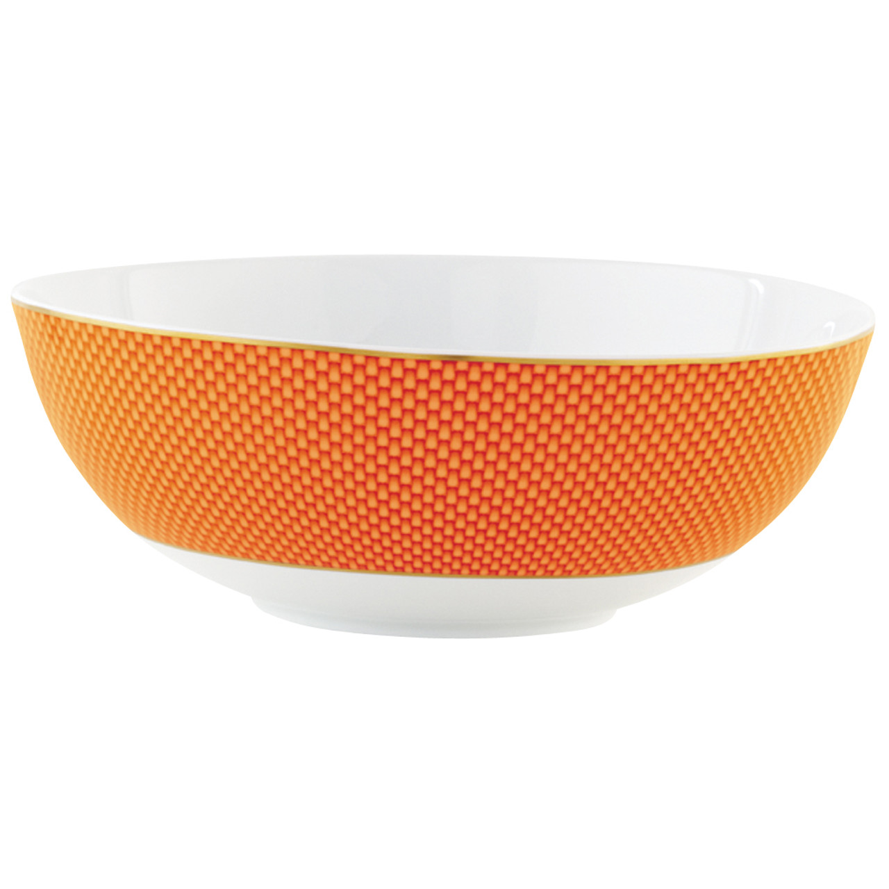 Tresor Orange Large Salad Bowl