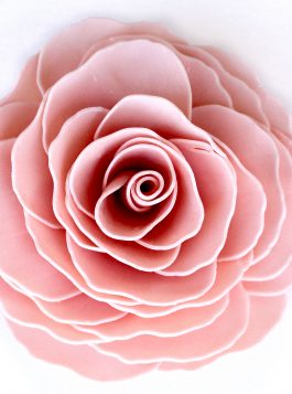 Vintage Rose Soap Flower