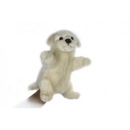 White Puppy Puppet