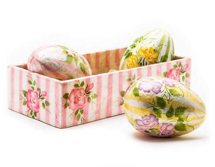 Wildflowers Crated Egg Set